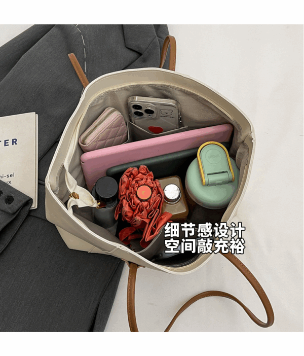 上課必備簡約包 | 大容量通勤包夏天高級感百搭單肩包
