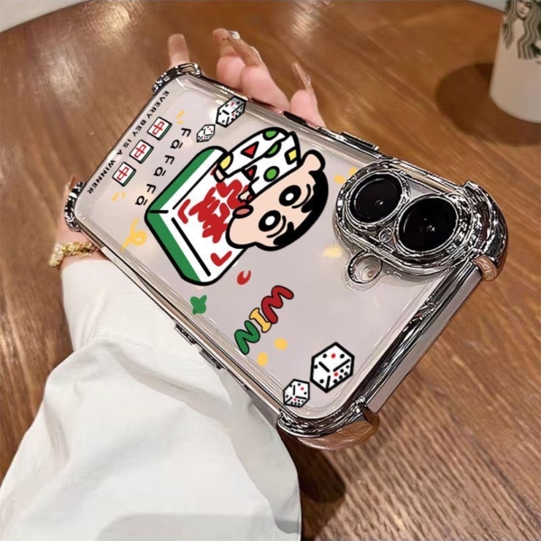 iPhone手機殼|蠟筆小新可愛手機殼😍