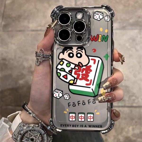 iPhone手機殼|蠟筆小新可愛手機殼😍