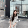 歐貨純棉休閒運動服 | 時尚套裝女夏學生寬鬆韓版短袖+短褲跑步兩件套
