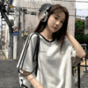 歐貨純棉休閒運動服 | 時尚套裝女夏學生寬鬆韓版短袖+短褲跑步兩件套